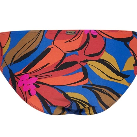 NWT O’Neil Swim Gala Strappy Full Coverage Bikini Bottom‎ Blue Size Large - Picture 8 of 12